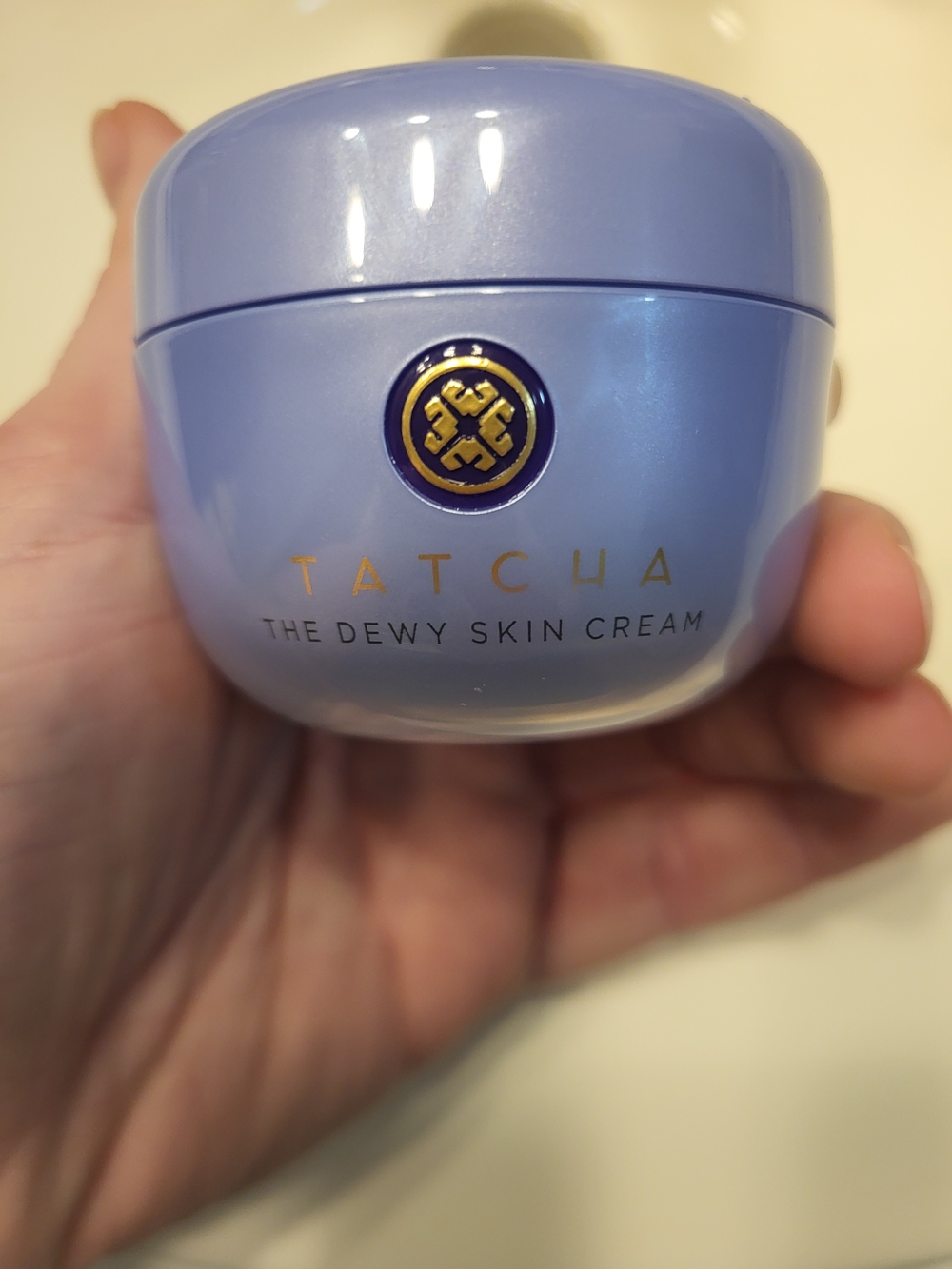 TATCHA The Dewy Skin Cream - Hydrating Face Moisturizer (Lavender)
